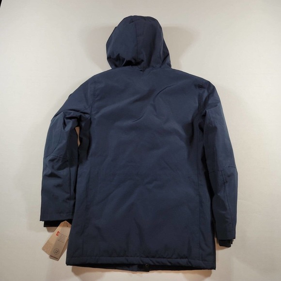 Levis Four-Pocket Hooded Jacket with Fleece Lining Mens Small Navy Blue‎ - Picture 3 of 6
